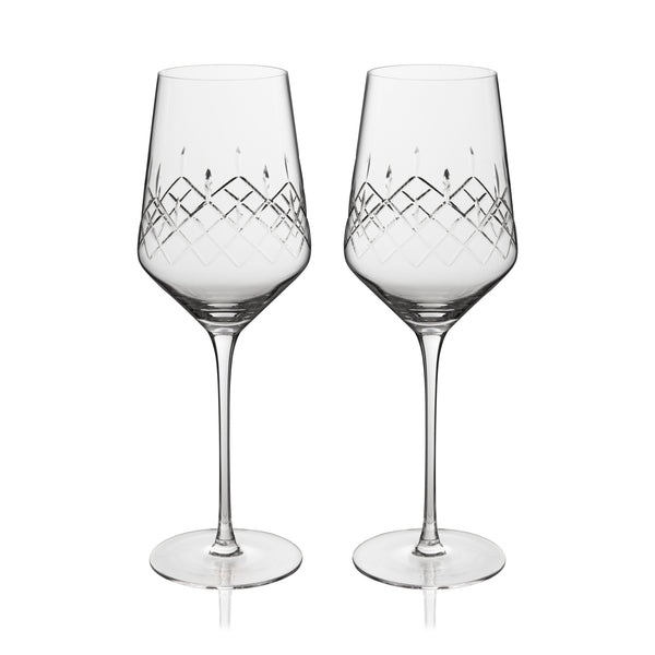 Admiral Crystal Universal Wine Glasses, Set of 2