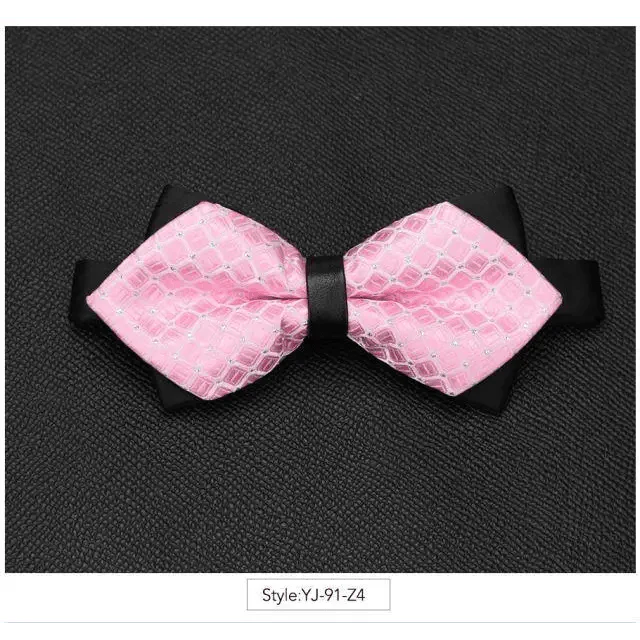 Wedding Men Butterfly Bowtie Formal Bow Ties Beautiful Printed Men Luxury Adjustable Business Bowties