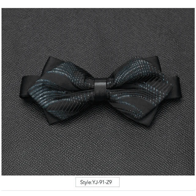 Wedding Men Butterfly Bowtie Formal Bow Ties Beautiful Printed Men Luxury Adjustable Business Bowties