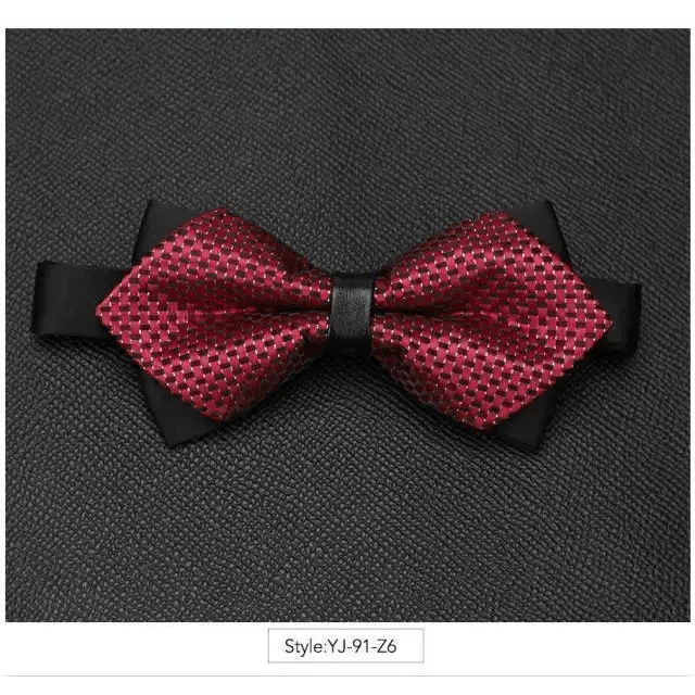 Wedding Men Butterfly Bowtie Formal Bow Ties Beautiful Printed Men Luxury Adjustable Business Bowties