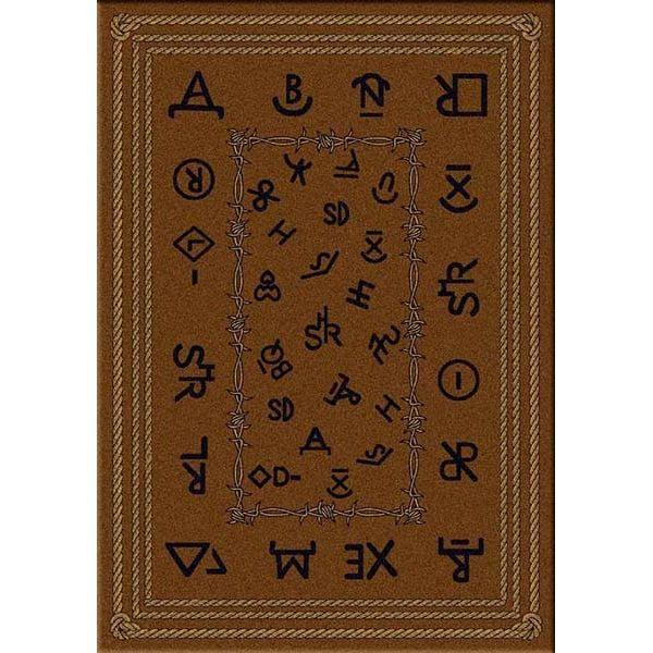Western Brands Dark Rug - Gifts for You 'n Me