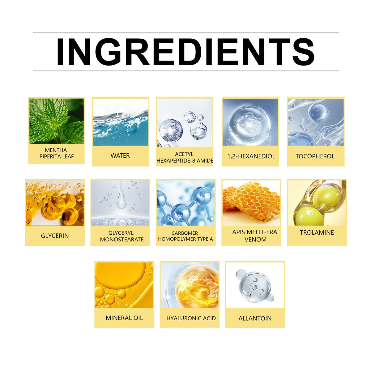 Cooling moisturizing cream for smoother-looking skin