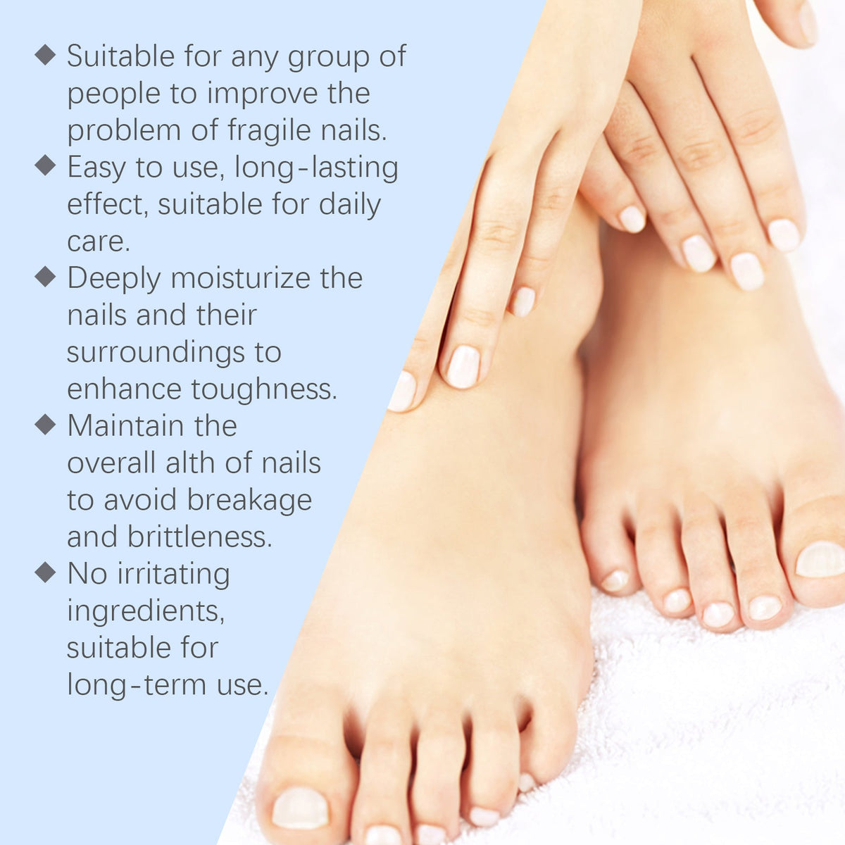 Bee venom nail care solution for hands and feet