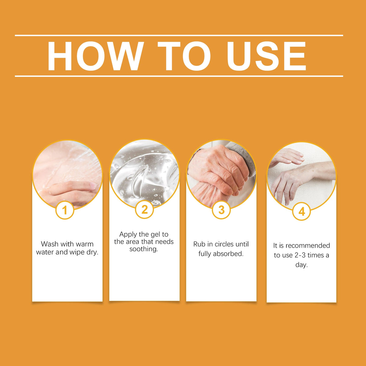 Portable quick-absorbing massage gel