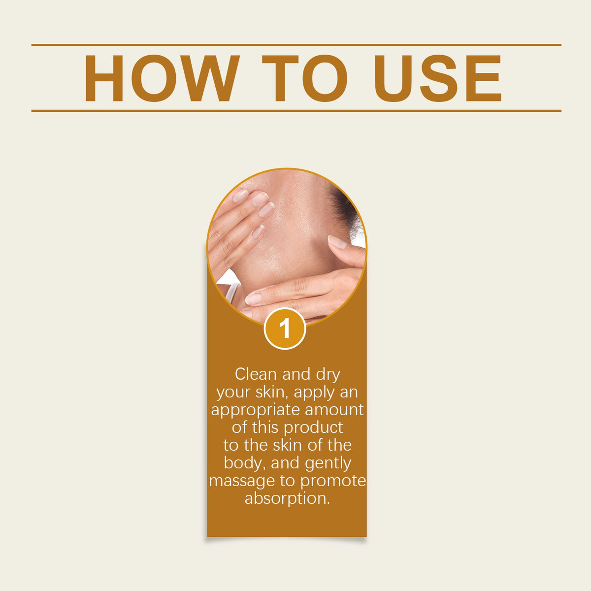 Cream texture for dry or rough-looking skin