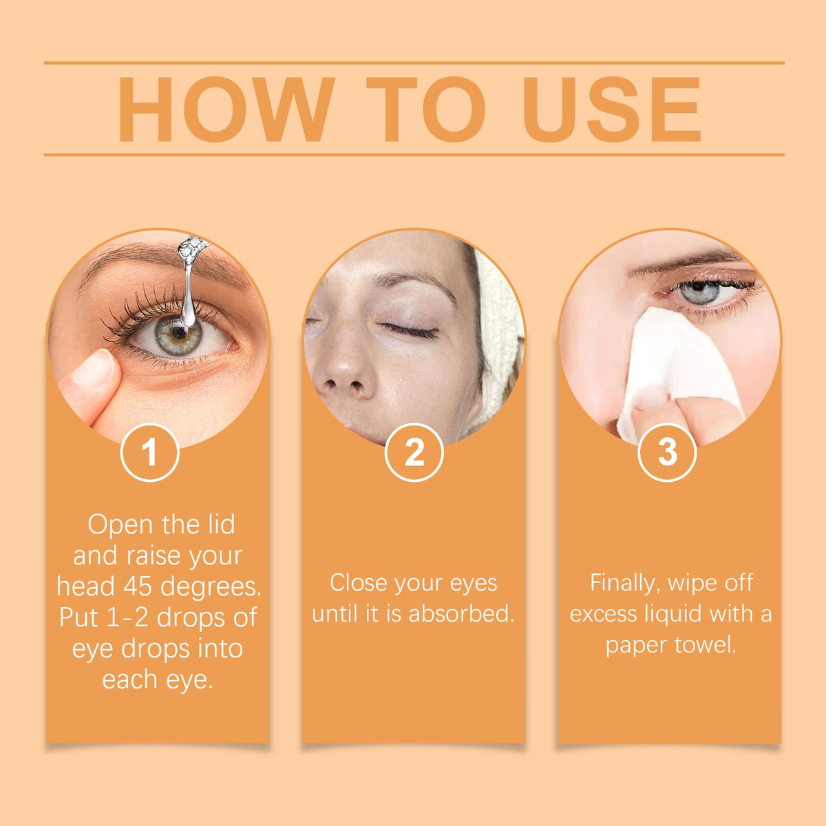How to use XIMONTHS Jimerito honey eye drops