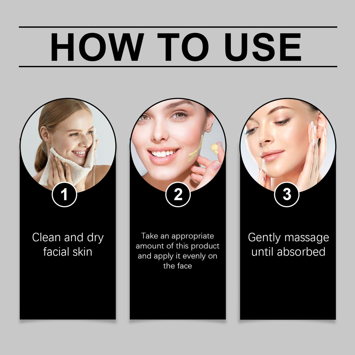 How to apply XIMONTHS bee venom face cream