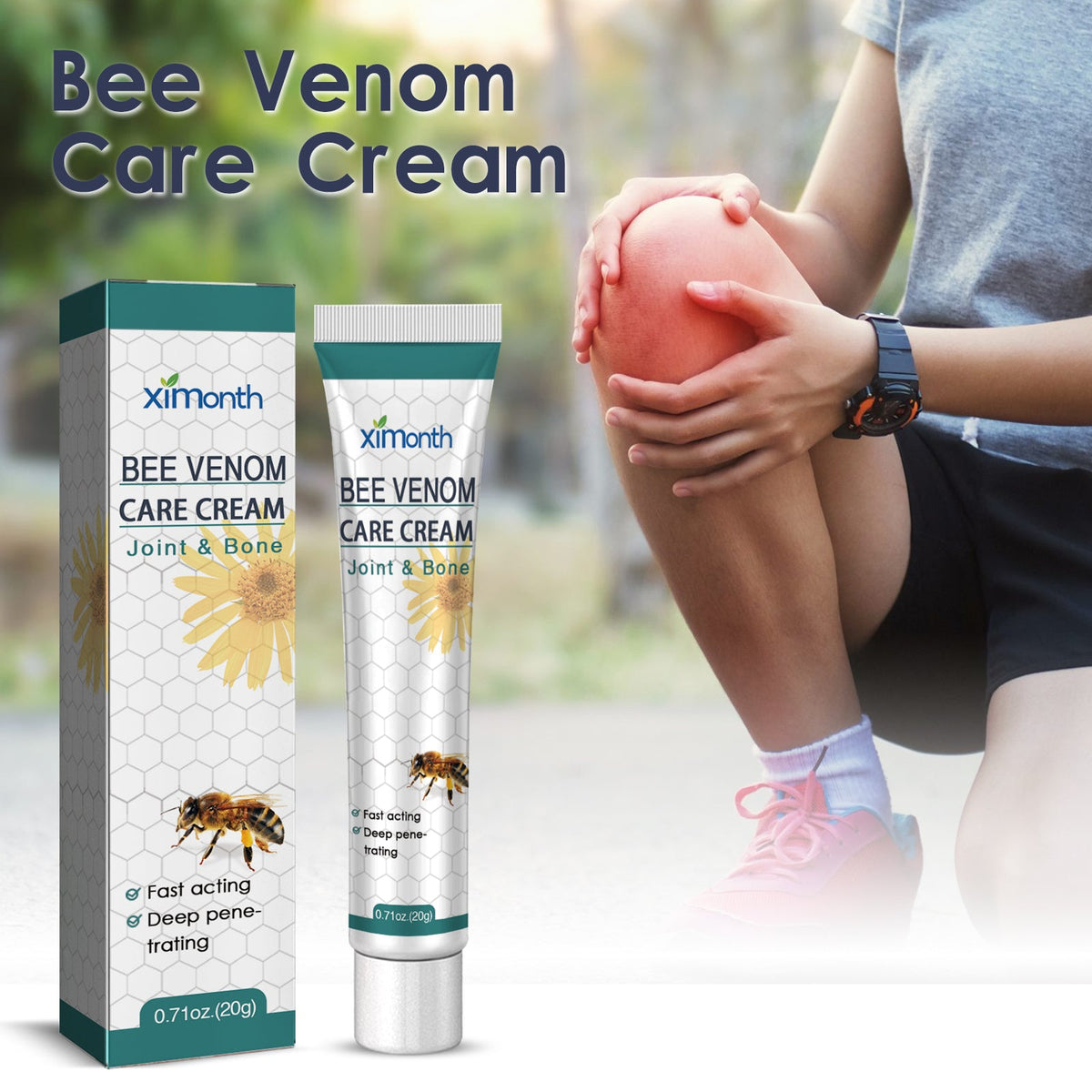 bee venom joint care ointment for deformities relieving swollen knee joint pain