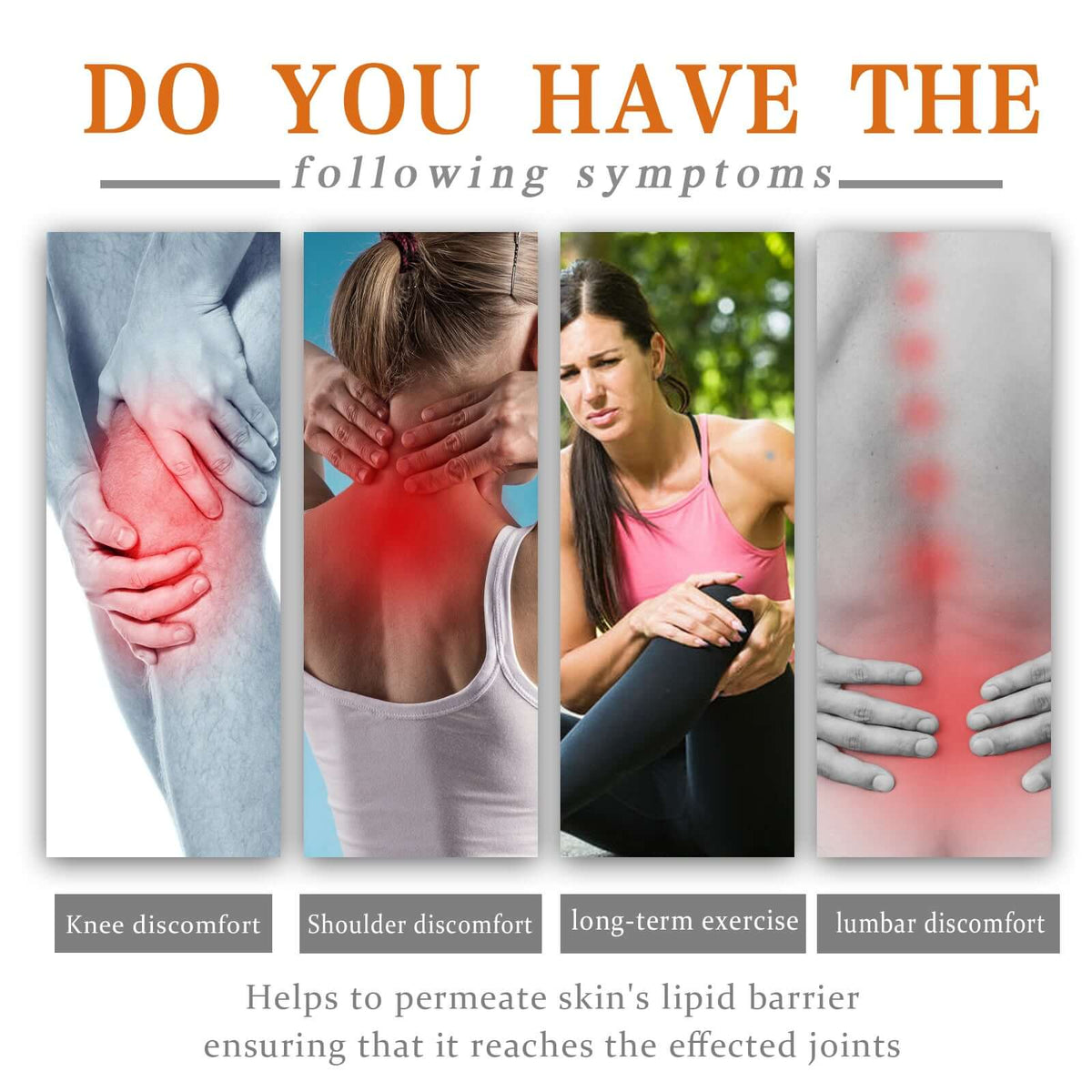 Bee venom honey joint care cream targeting common joint problems such as knee, back, and hand pain