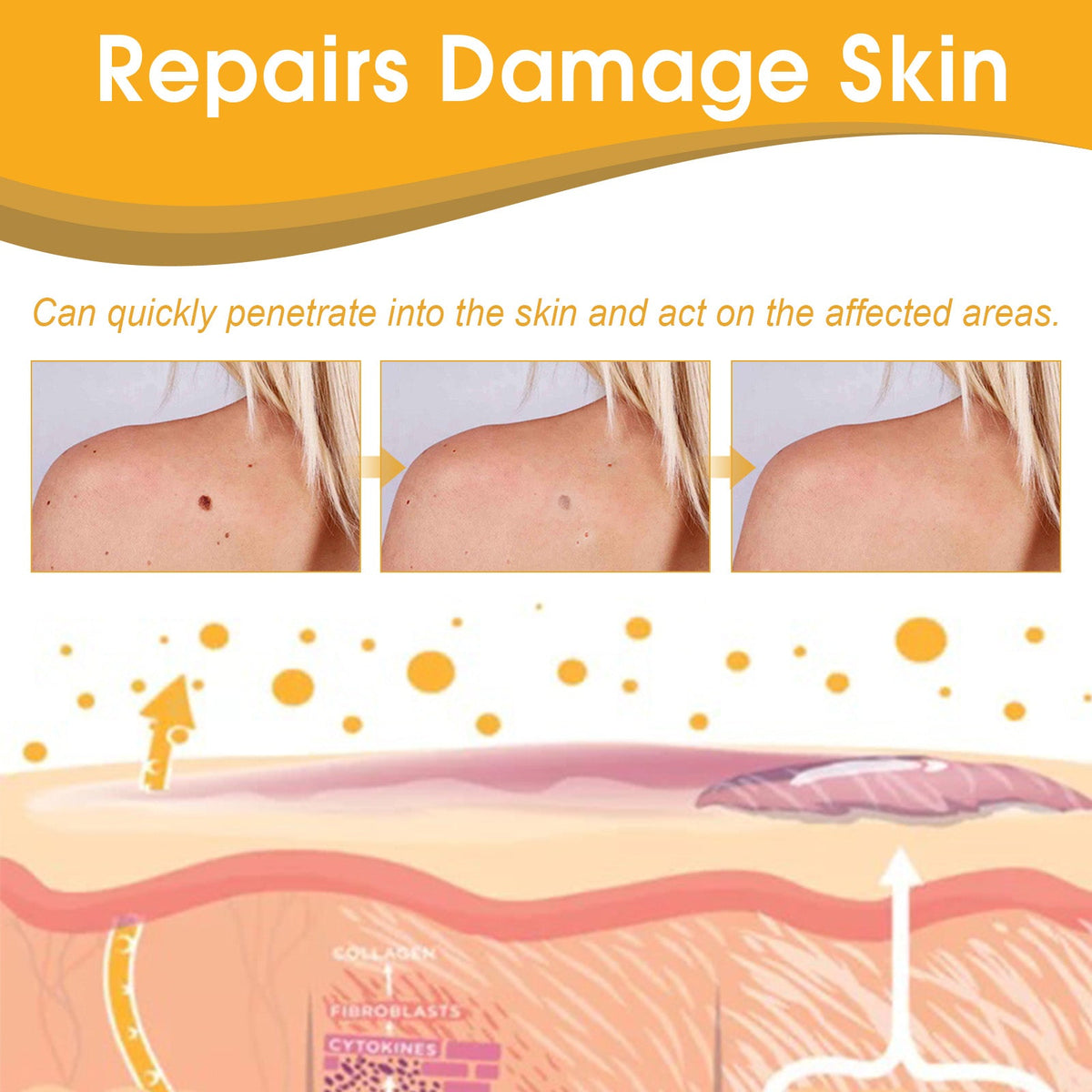 Bee venom repair spray for rough-looking skin