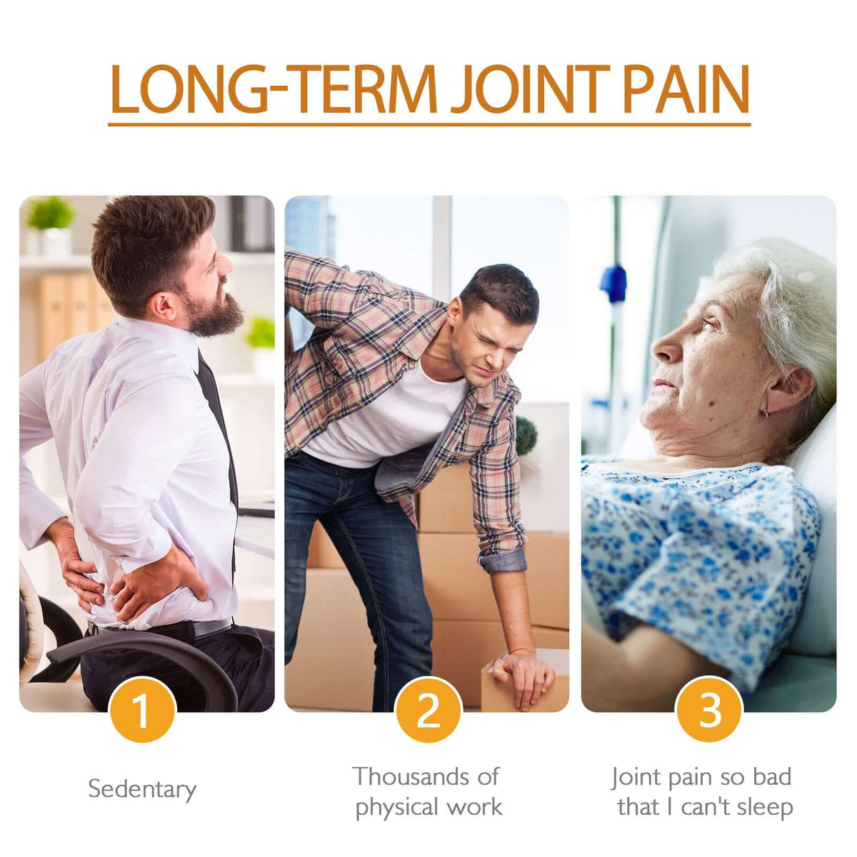 Long-term joint pain relief with Ximonth Bee Venom Specialized Care Spray in multiple scenarios