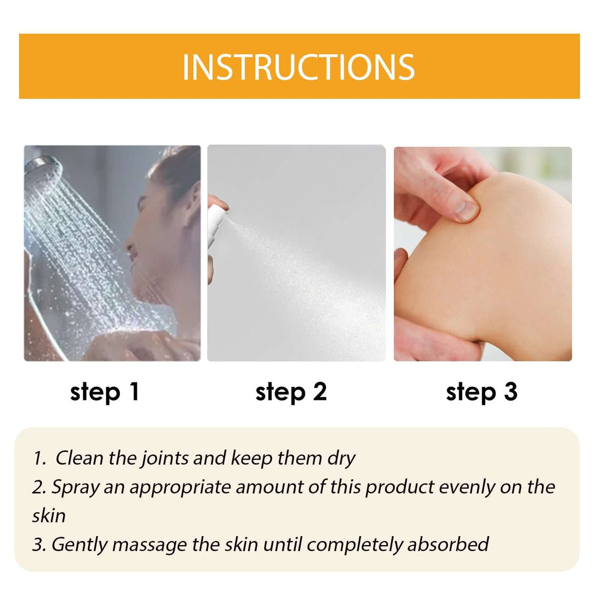 How to use Ximonth Bee Venom Specialized Care Spray for effective joint and muscle pain relief