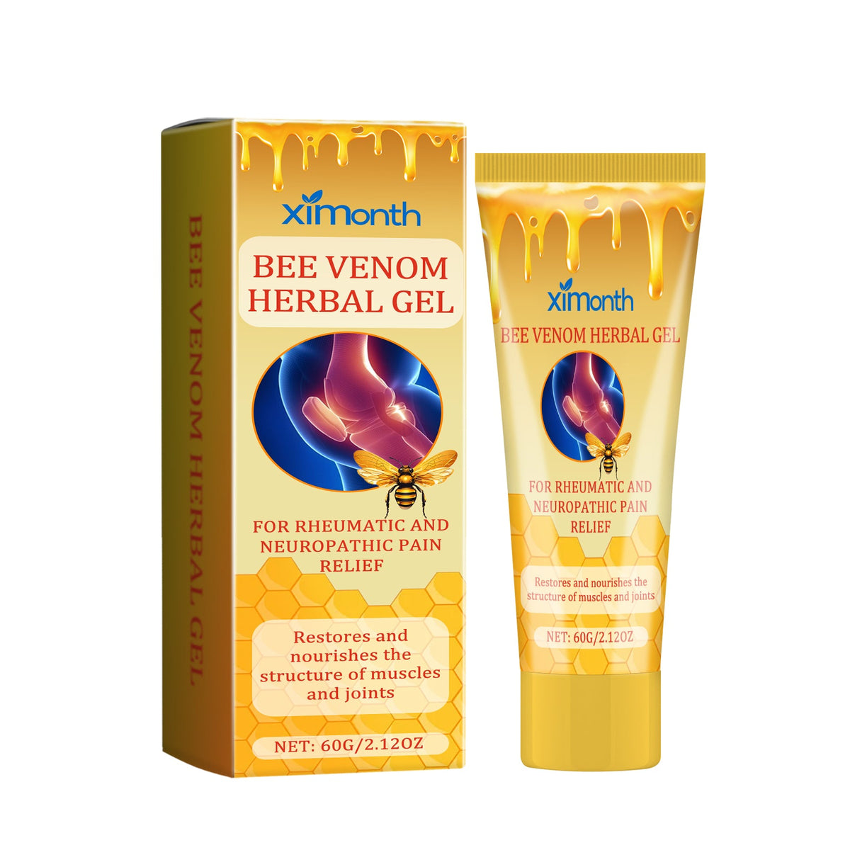 Bee Venom Hip Joint Care Cream – Product Image for Hip Pain Relief