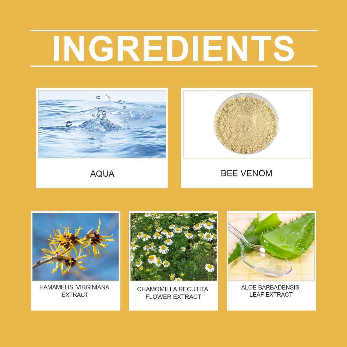 Psoriasis care cream ingredients including witch hazel and chamomile