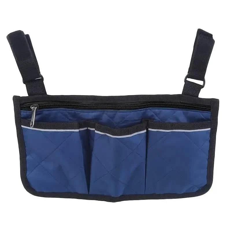 Wheelchair Armrest Organizer Bag