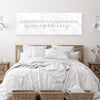 When We Have Each Other We Have Everything Canvas - 10x30" / Marble
