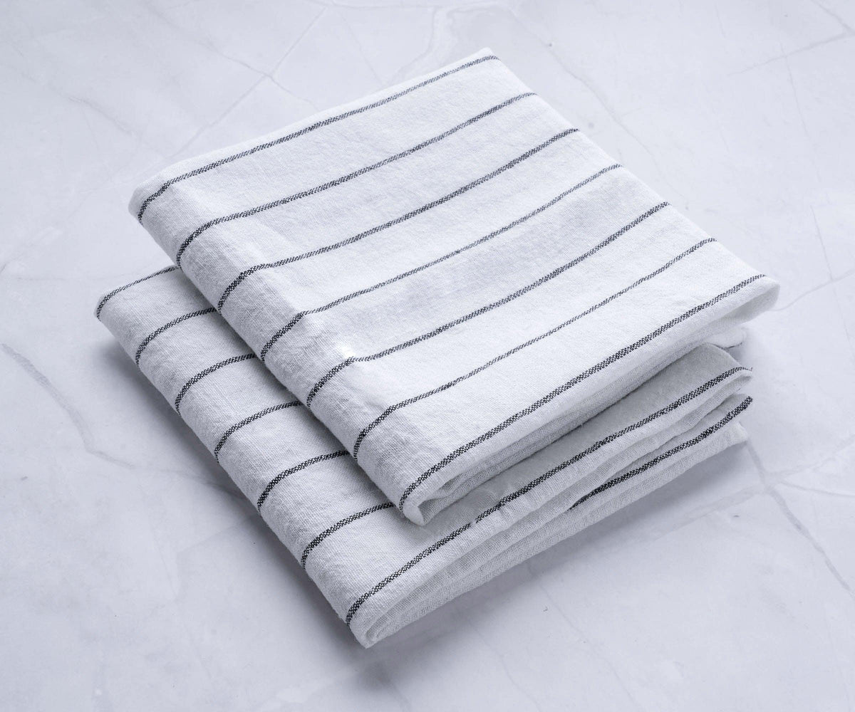 Linen Dish Towels - Set of 2