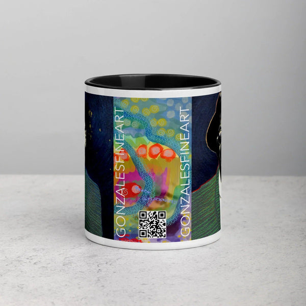 Lightnin Hopkins Mug with Color Inside - Gifts for You 'n Me