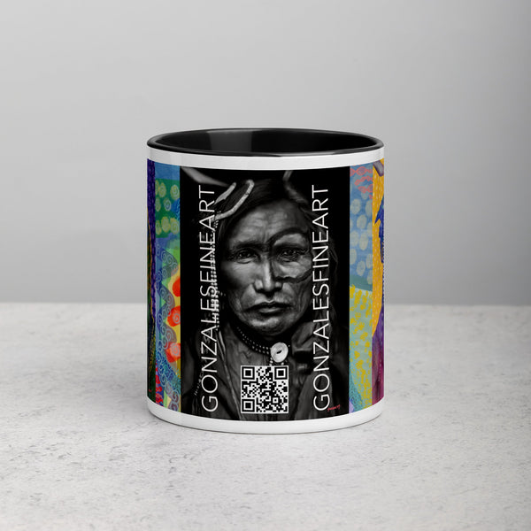 Iron White Man Mug with Color Inside