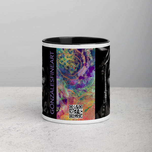 Iron White Man Mug with Color Inside