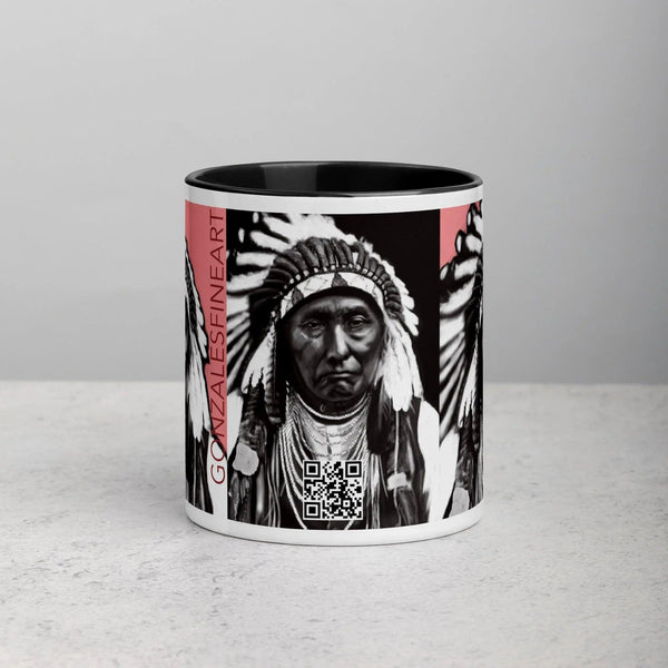 Chief Joseph Mug with Color Inside - Gifts for You 'n Me