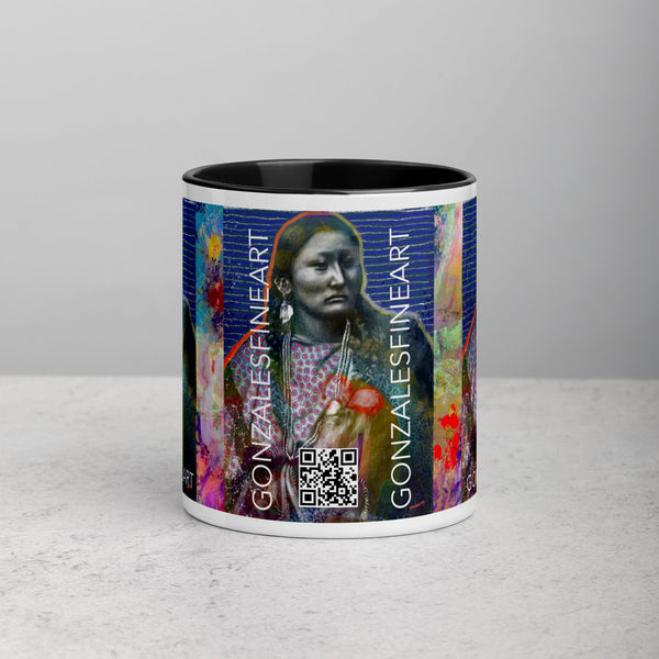 Pretty Nose Mug with Color Inside