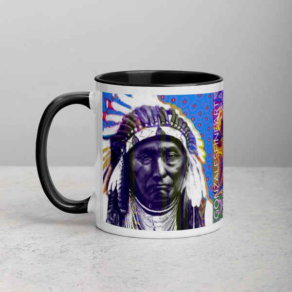Chief Joseph Mug with Color Inside - Gifts for You 'n Me