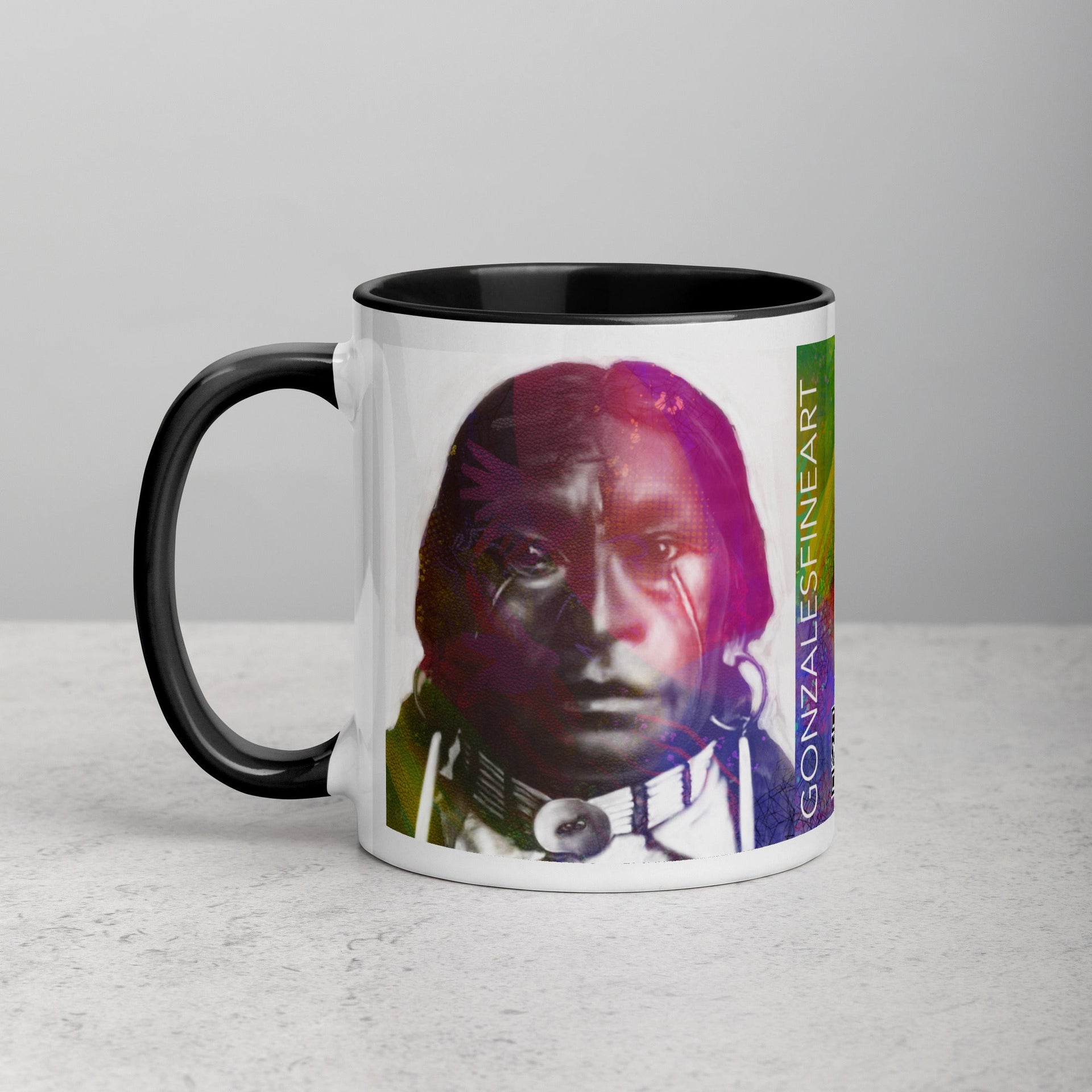 James Garfield Velarde Mug with Color Inside