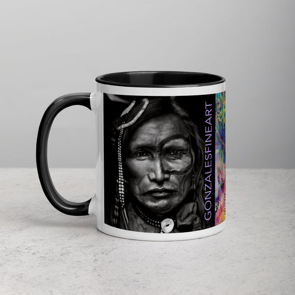 Iron White Man Mug with Color Inside