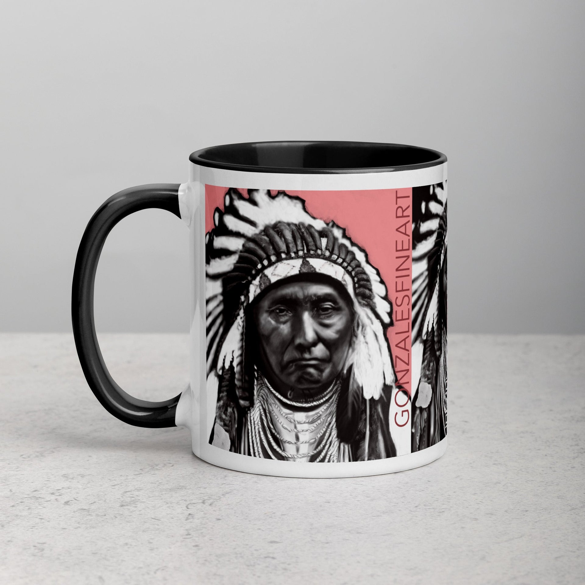 Chief Joseph Mug with Color Inside