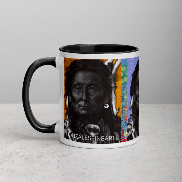 Red Sleeve Mug with Color Inside