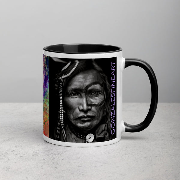 Iron White Man Mug with Color Inside