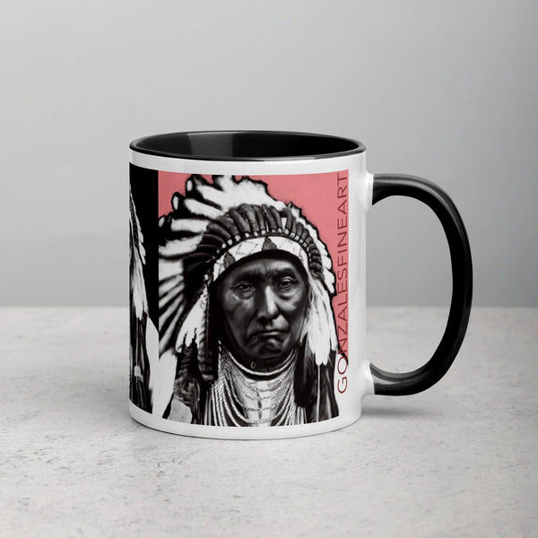 Chief Joseph Mug with Color Inside - Gifts for You 'n Me