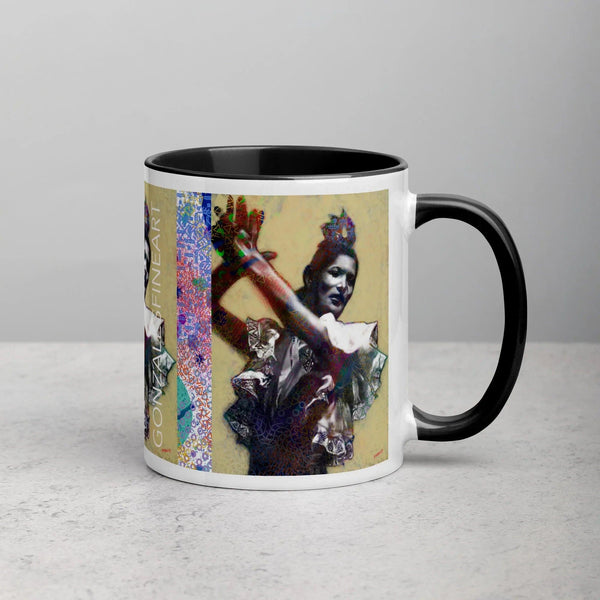 Carmen Amaya Mug with Color Inside - Gifts for You 'n Me