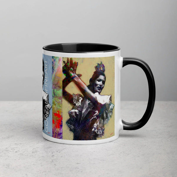 Carmen Amaya Mug with Color Inside - Gifts for You 'n Me