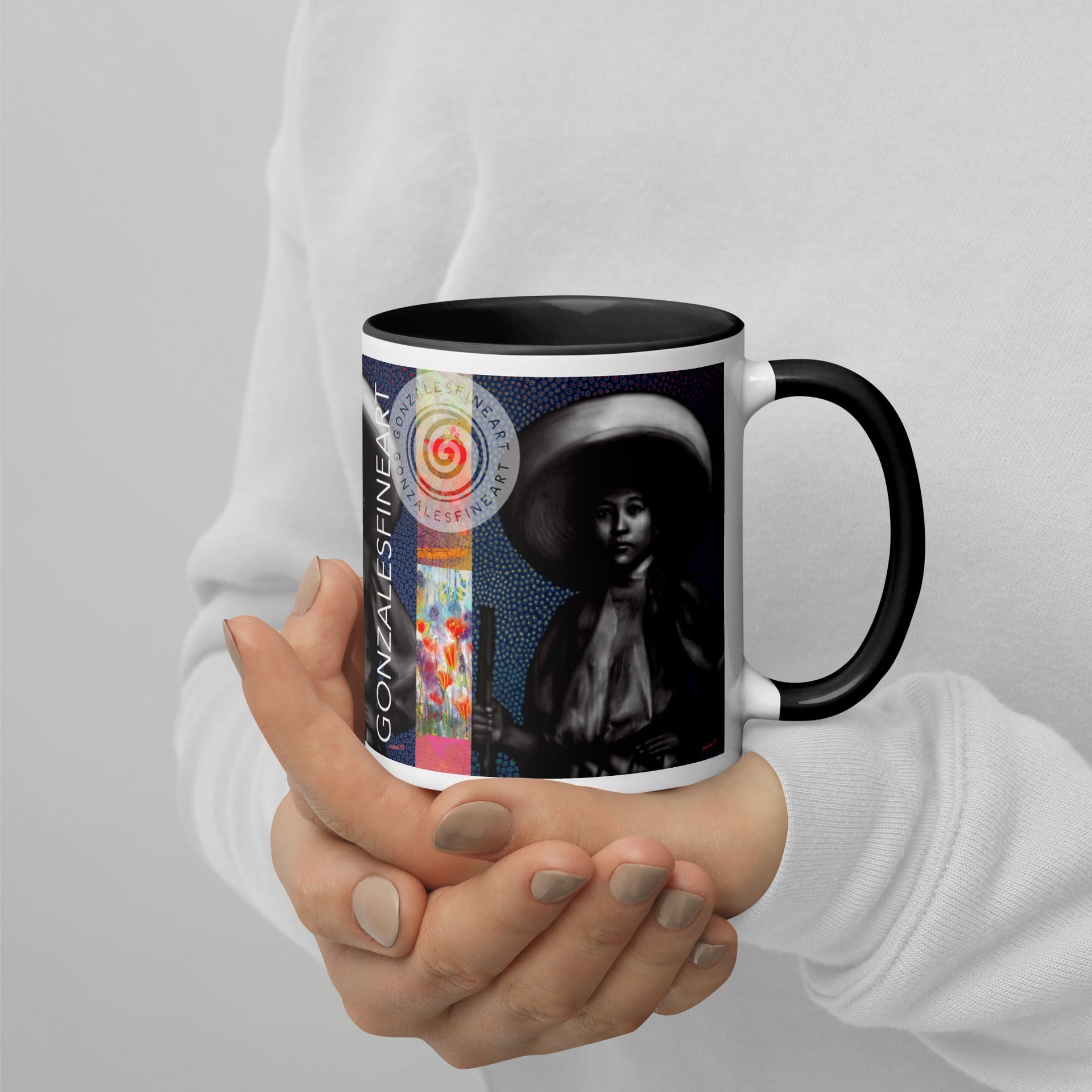 La Adelita Mug with Color Inside