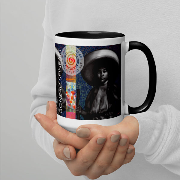 La Adelita Mug with Color Inside