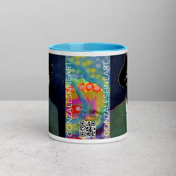 Lightnin Hopkins Mug with Color Inside - Gifts for You 'n Me