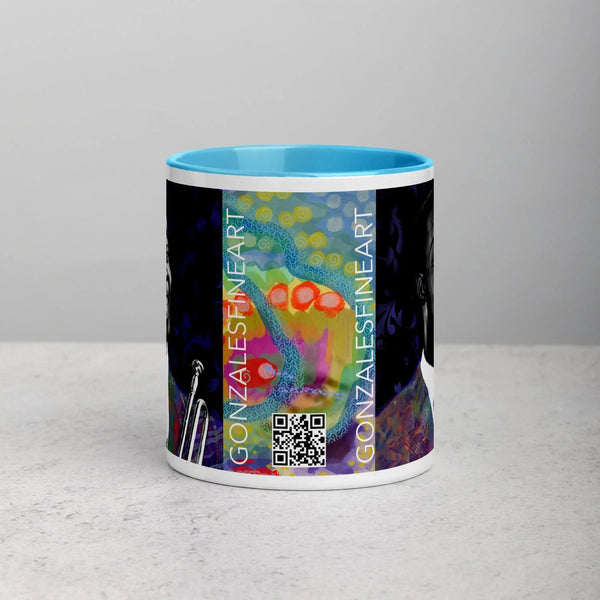 Louis Armstrong Mug with Color Inside - Gifts for You 'n Me