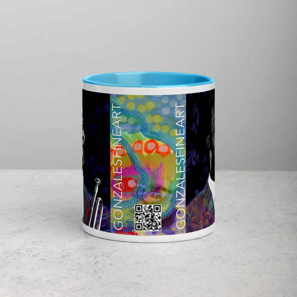 Louis Armstrong Mug with Color Inside