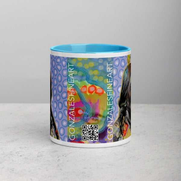 Sitting Bull Mug with Color Inside - Gifts for You 'n Me