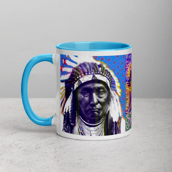 Chief Joseph Mug with Color Inside - Gifts for You 'n Me