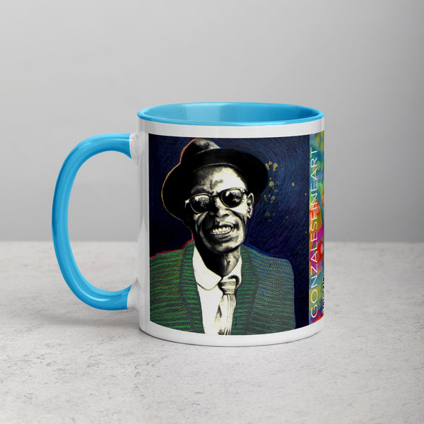 Lightnin Hopkins Mug with Color Inside