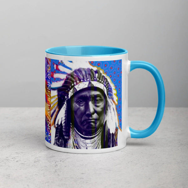 Chief Joseph Mug with Color Inside - Gifts for You 'n Me