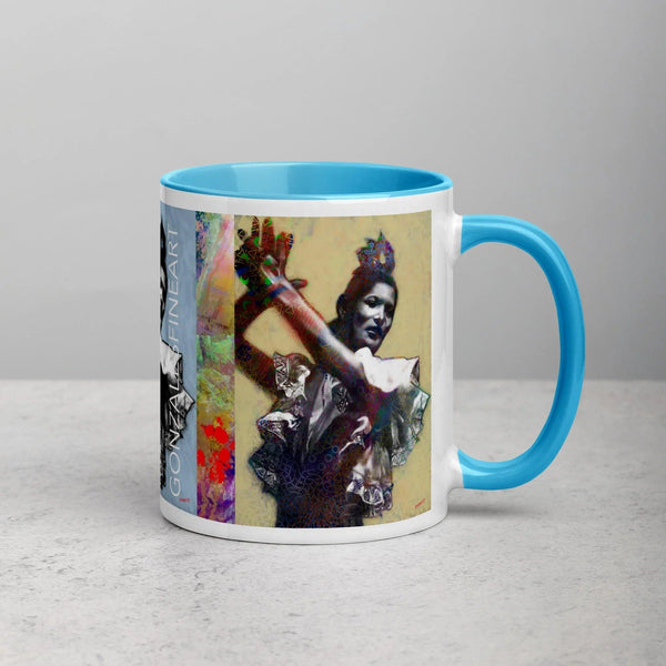 Carmen Amaya Mug with Color Inside - Gifts for You 'n Me