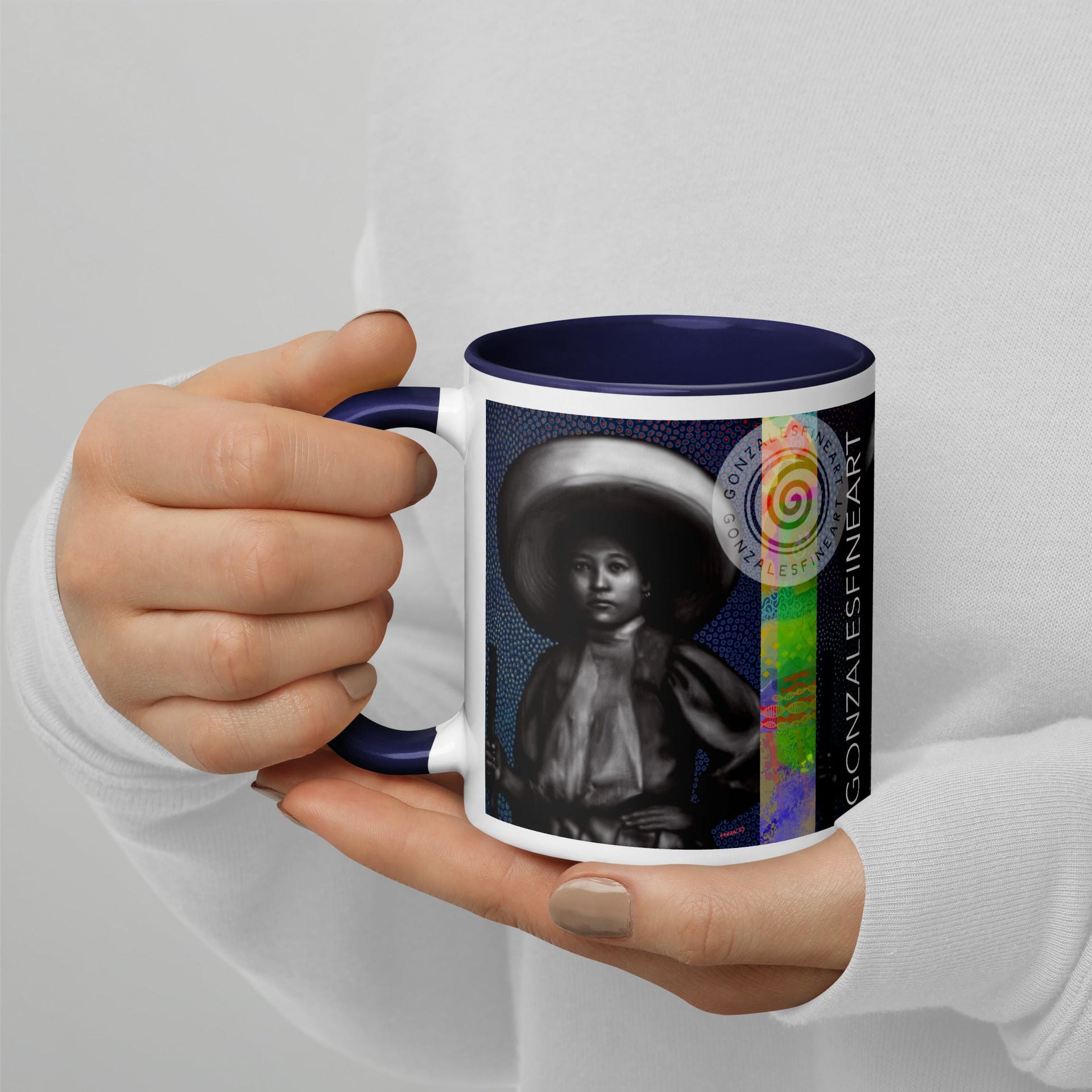 La Adelita Mug with Color Inside