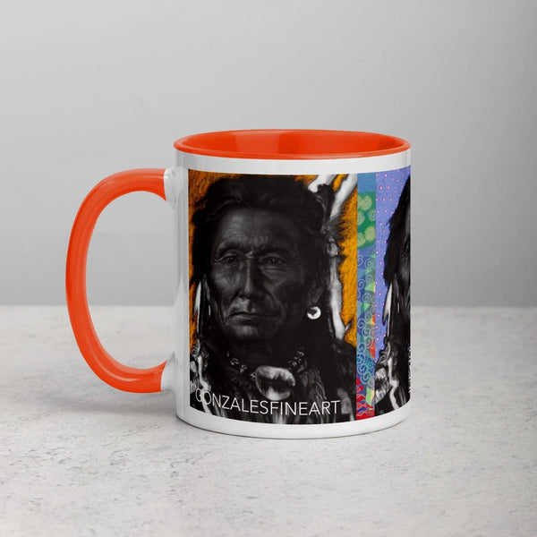 Red Sleeve Mug with Color Inside - Gifts for You 'n Me