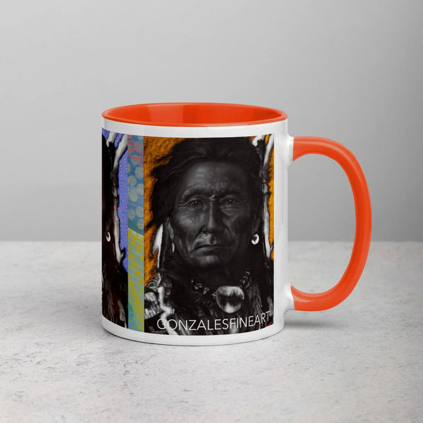 Red Sleeve Mug with Color Inside - Gifts for You 'n Me