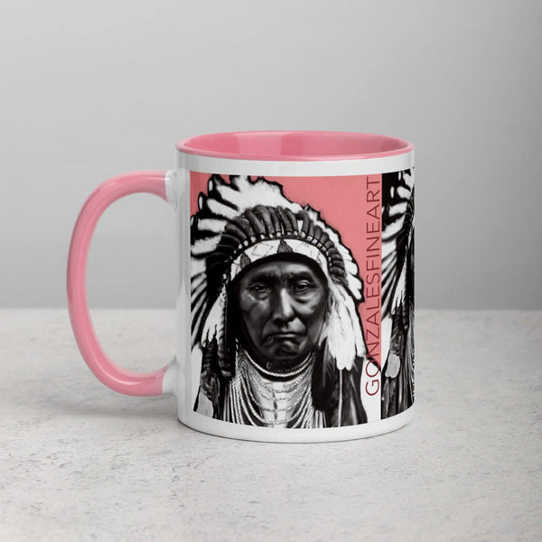 Chief Joseph Mug with Color Inside - Gifts for You 'n Me