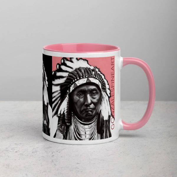 Chief Joseph Mug with Color Inside - Gifts for You 'n Me